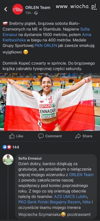 Brawo Sofia! Tak trzymaj!