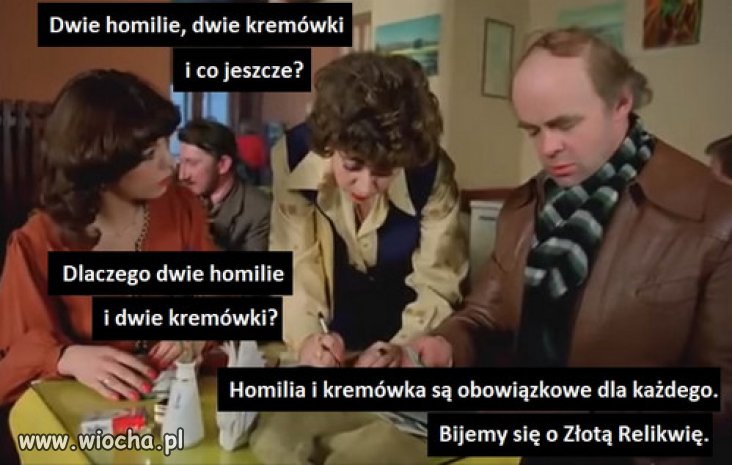 Homiliada w TVPiS, dla owieczek i baranów elektoratu!