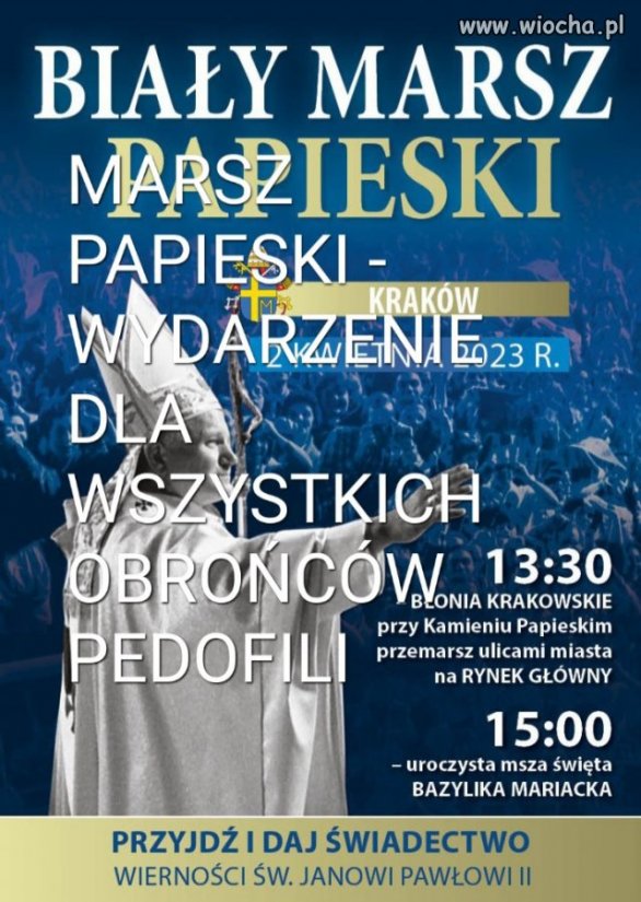 Przyjdź i pokaż, żeś obrońca pedofili