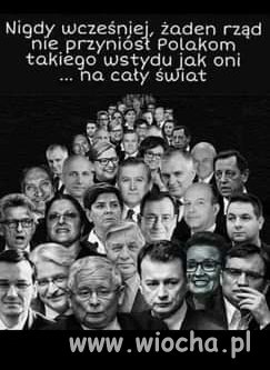 Rząd PiS  -  największy syf w historii 