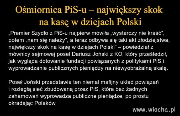 957 AFER PiS i Solidarnej Polski a winnych brak!