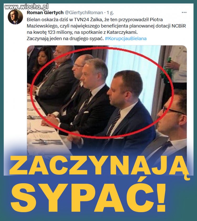 Niech kontynuują. Prosimy im w tym nie przeszkadzać.