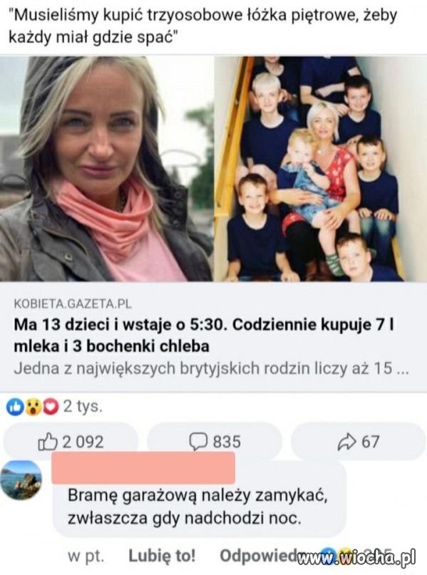 Taniej wyjdzie jak kupisz krowę i piekarnię.