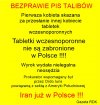 Pierwsza kobieta skazana za przesłanie