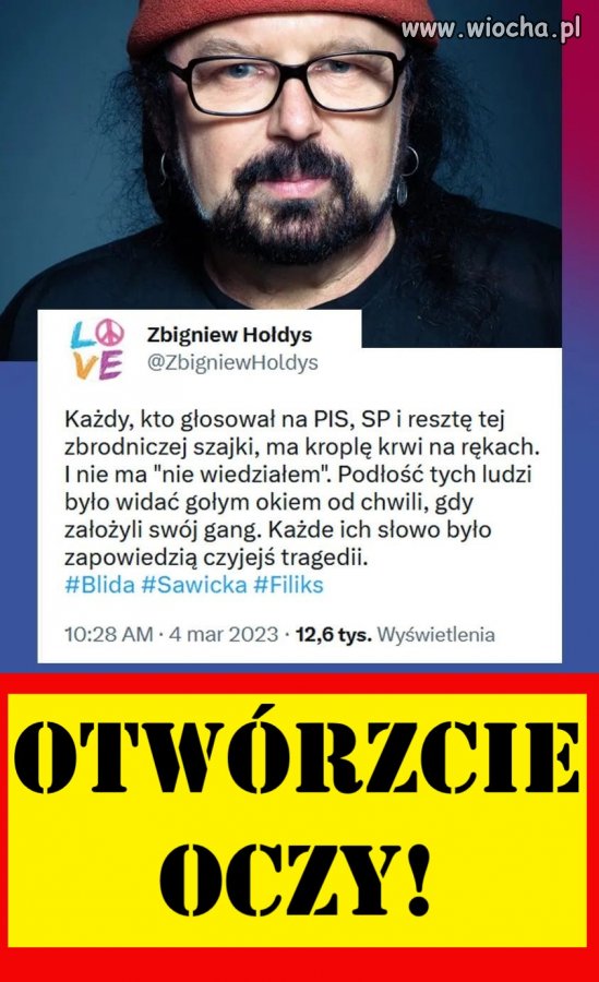 To fanatyzm nie dociera do nich nic