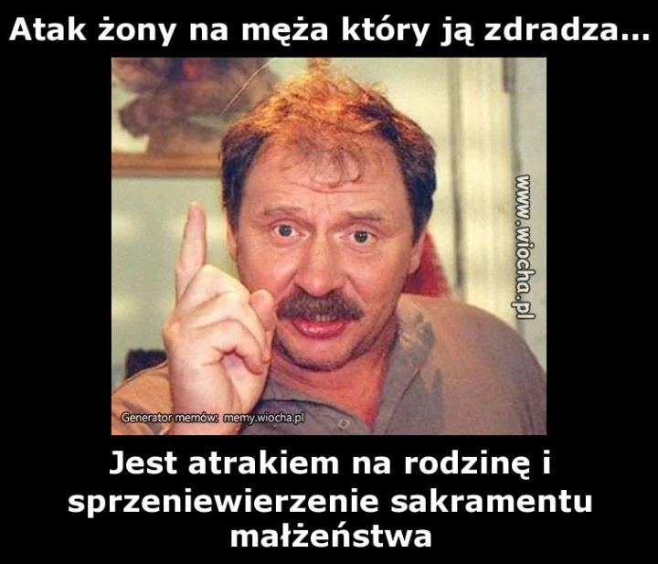 Atak żony na męża który ją zdradza...