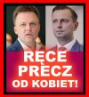 Dwa farbowane lisy chcą razem z kk mówić kobietom co mają robić! WON!!!