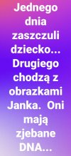Wskazali i skazali kto za tym stoi pokazując wizerunek. 