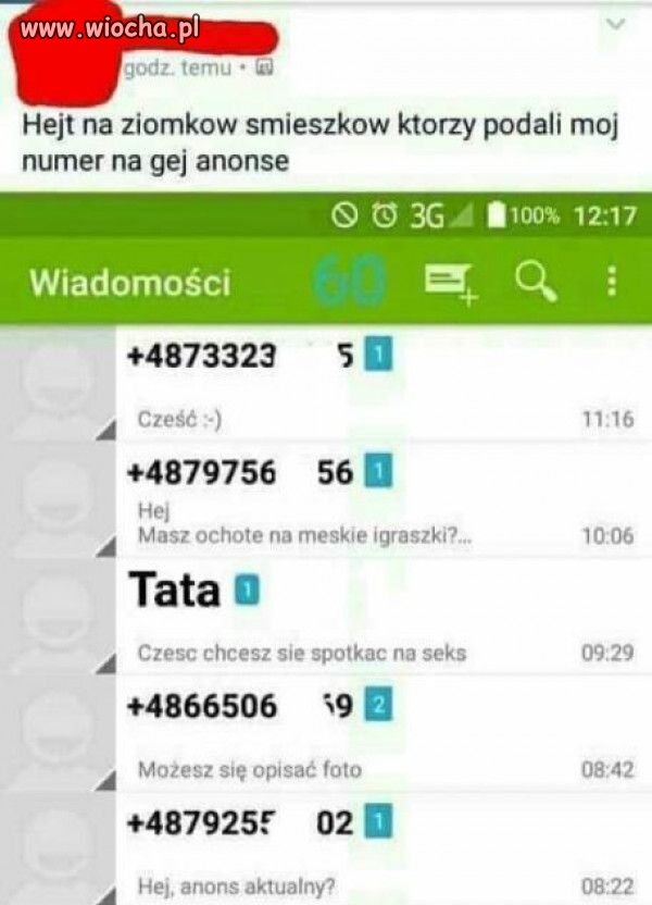 Koledzy dyziona zrobili żarcik.