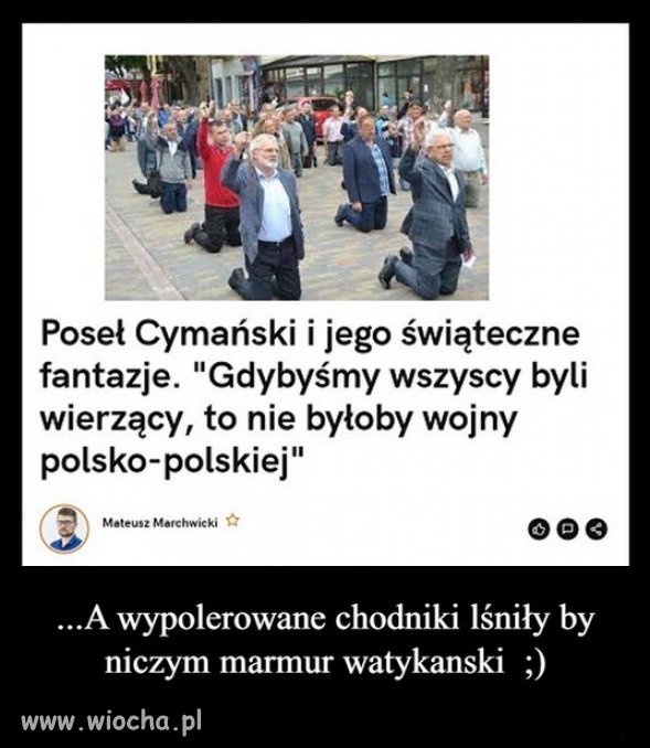 Każdy w coś wierzy. Jedni w siebie samych inni w bożków!