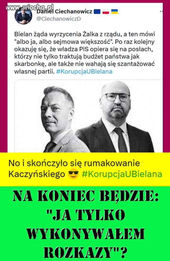 To dopiero początek pisowskiego, przedwyborczego syfu.