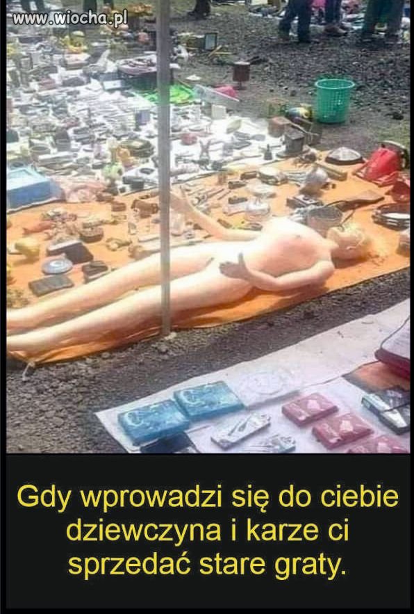 Wyprzedaż garażowa.