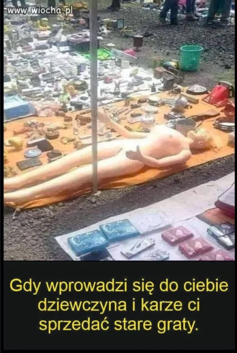 Wyprzedaż garażowa.