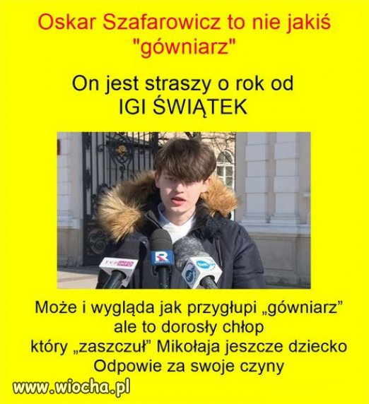 PiSdojcz Szafarowicz, Polak i katolik, za pieniądze...