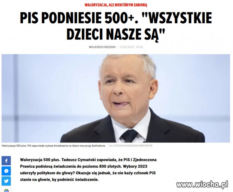 Kupowanie elektoratu, ciag dalszy...jedyne co PiS potrafi!