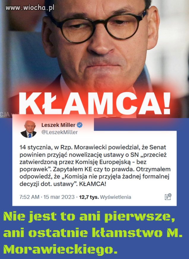Kłamie co ryj otworzy
