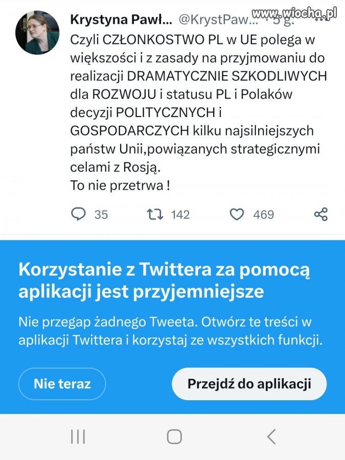 Czyżby zapomniała, że kiedyś pisała 