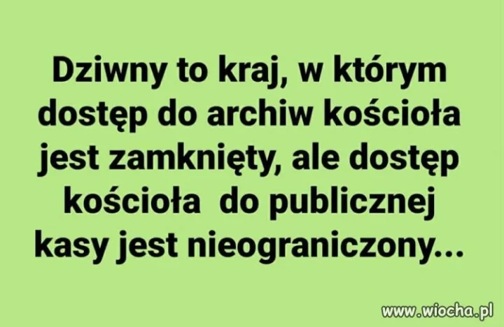 Dziwny, zacofany i kołtuński.