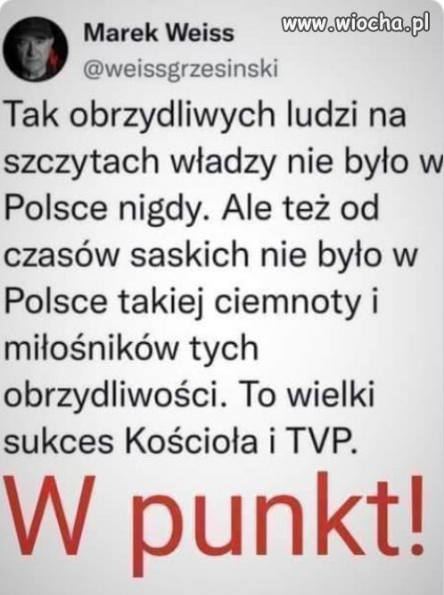 Bóg, Honor, Ojczyzna - tylko rozsądku brakuje polaczkom!