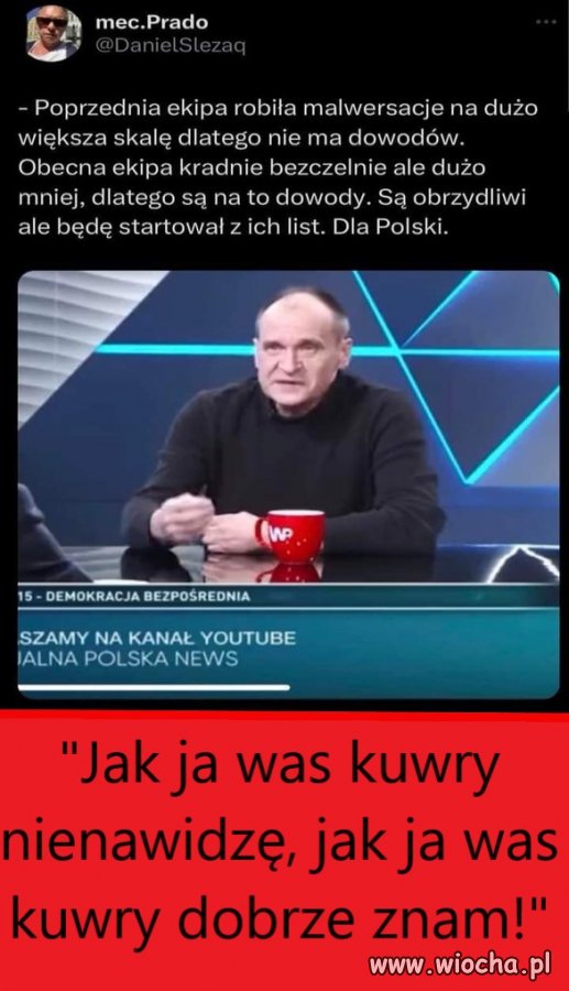 Trzeba  jemu i wspólnikom zadedykować jego własny utwór