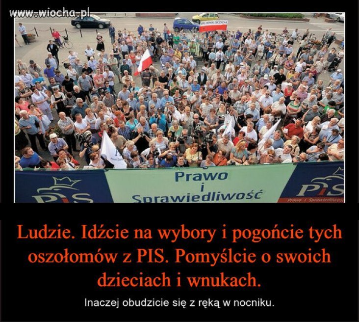Ciężko będzie. Ale trzeba pogonić synów.