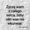 O i to rozumiem to są życzenia konkretne, a nie jakieś nawzajem