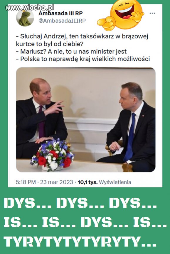 Wiliam spotkał się z Andrzejem