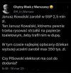 Co jak co, ale do dupy to Janusz Kowalski potrafi trafić.