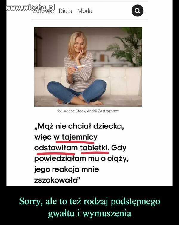 Podstęp za który facet będzie płacił..