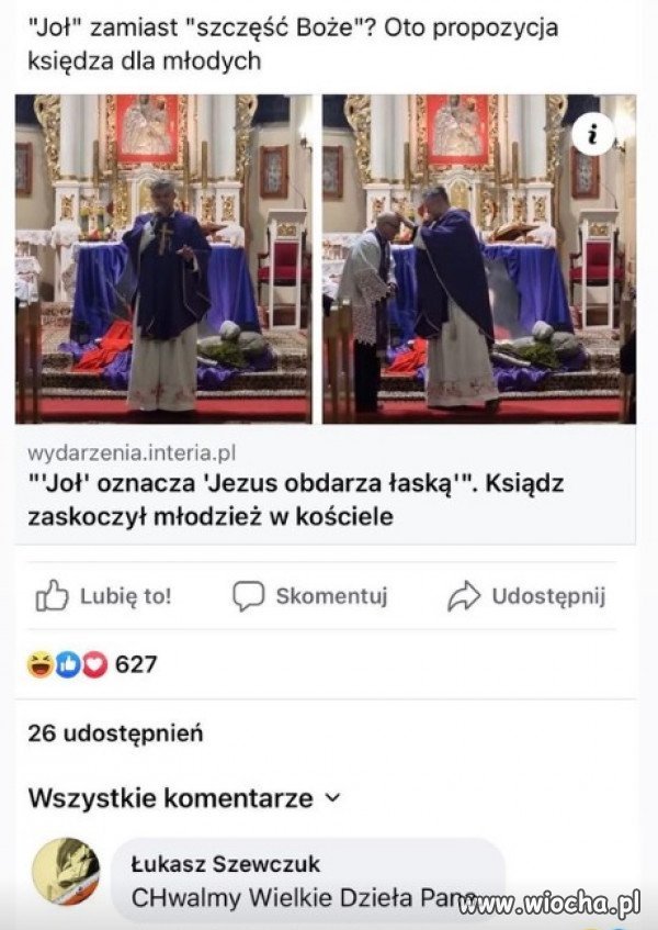 Na powitanie "Joł".