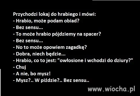Bez sensu.