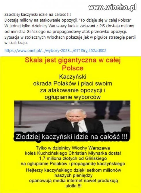 Ostatni bój, strach i determinacja hołoty PiSu...