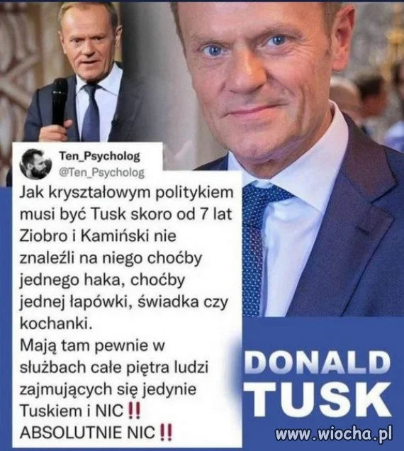 PiS ma obsesję na jego punkcie, to strach...