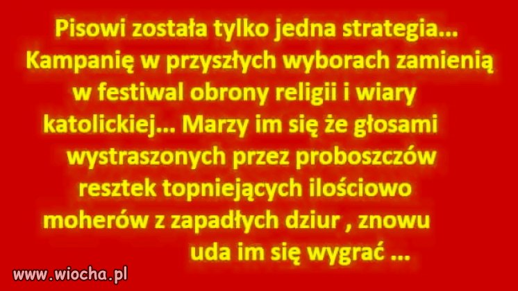 To będzie dziwna kampania