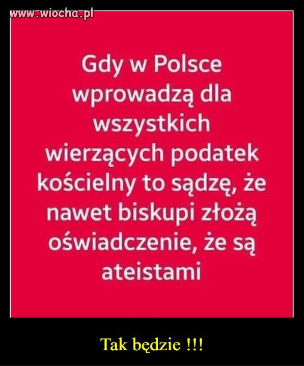 Nagle by się okazało, Że w Polsce nie ma zbyt wielu Katolików
