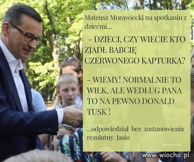 Dzieci są mądre, kłamstw Moradzieckiego nie łykają