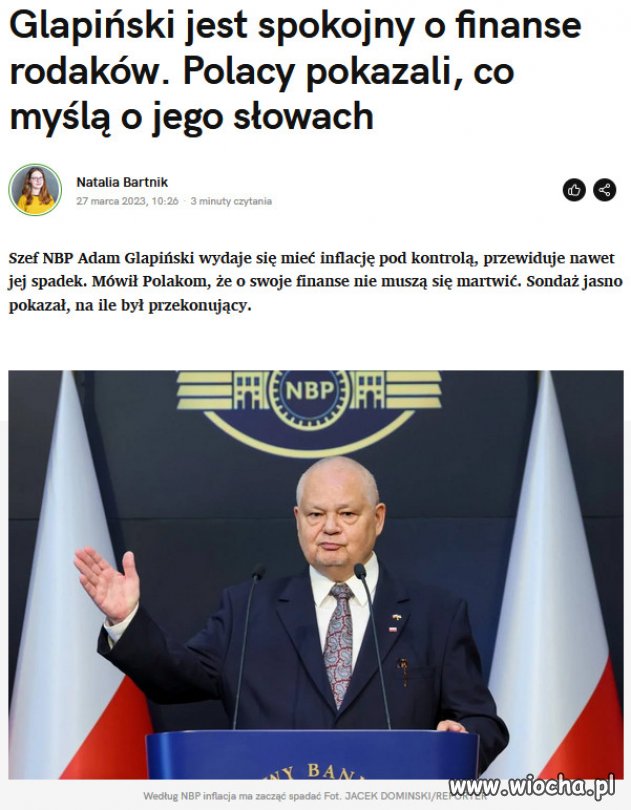 Sytuacja finansowa Polaków