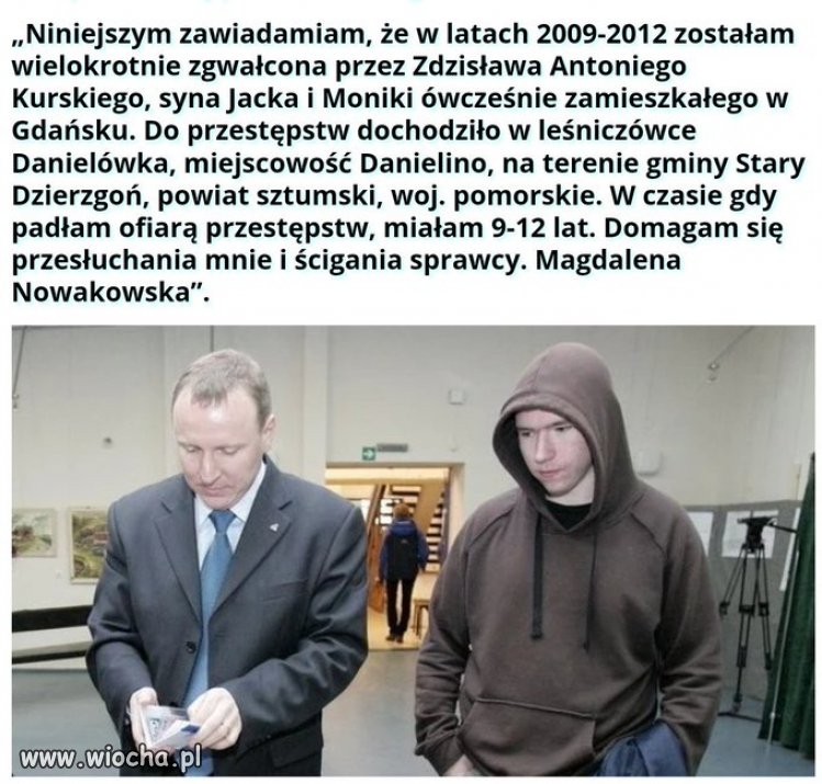 A propos... czy prośba Magdaleny ofiary gwałtu,