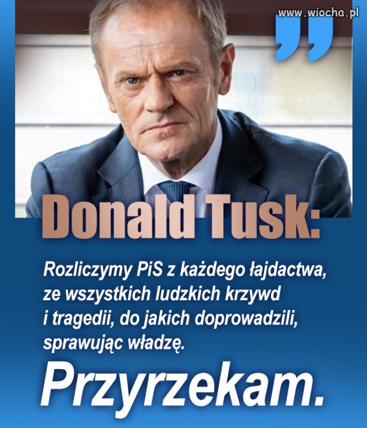 Obietnica wyborcza, jaką zapisujemy w pamięci. 