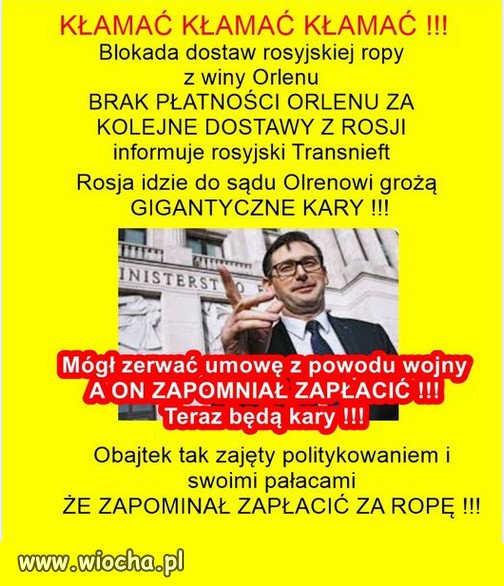 Super oszust Obajtek, faworyt Kaczyńskiego