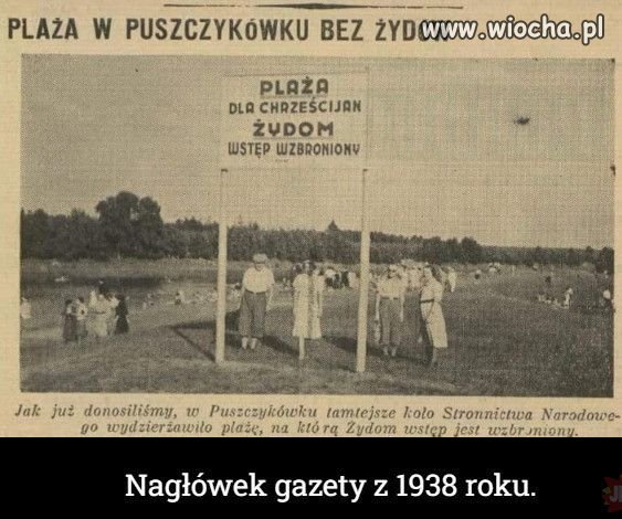 W 1938 roku już wiedzieli że Jezus to żyd.