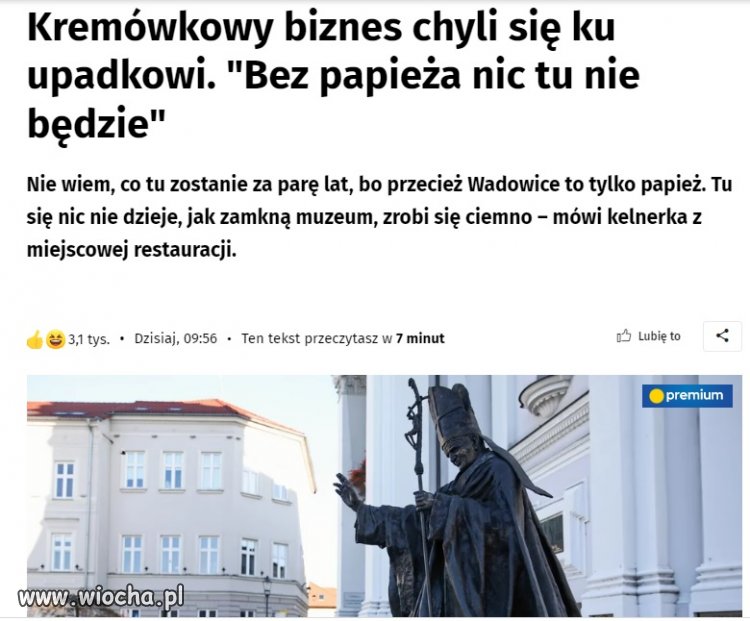 Najlepsze są kremówki dla dzieci ...z adwokatem