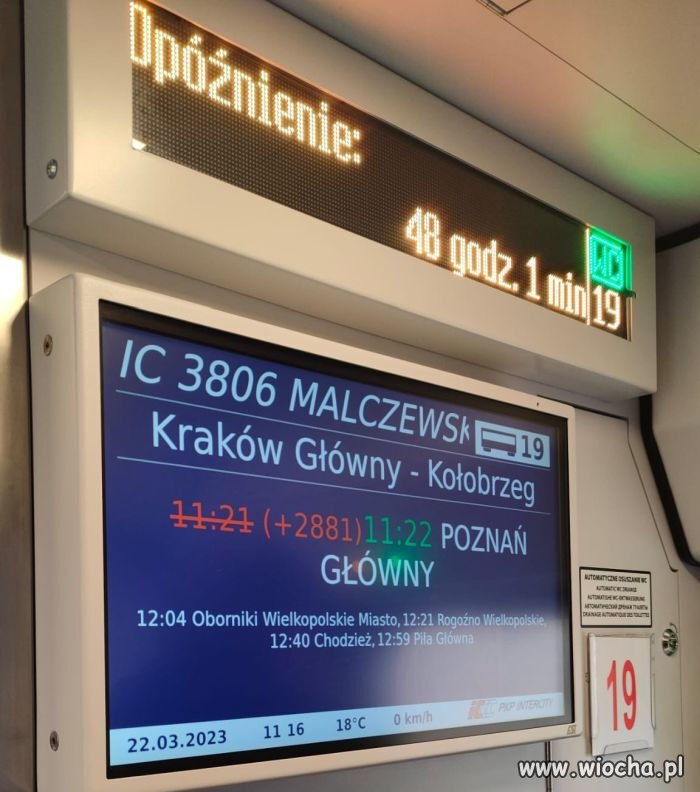 Czasami łatwiej byłoby po prostu uznać pociąg za zaginiony