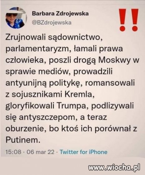 Putinowskie metody i putinowska polityka PiSu!