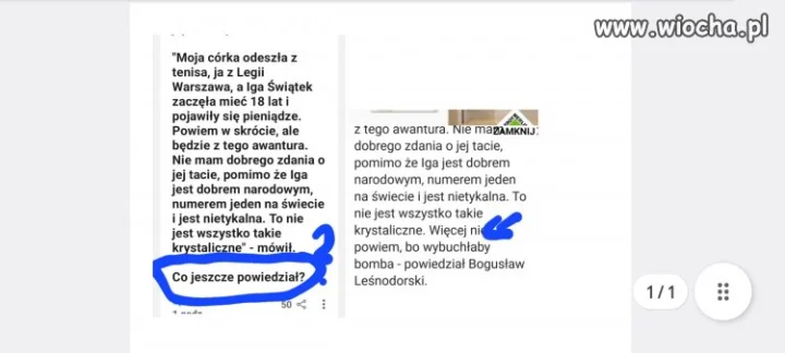 "Uwielbiam" artykuły na W... On..