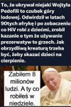 Ochrona pedofilów, to czubek góry lodowej