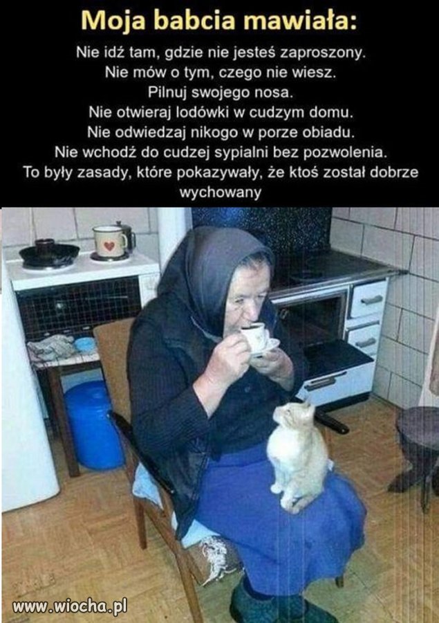 Babcia wie co dobre