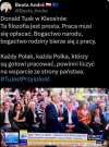 To praca ludzie się bogacą a nie zasiłkami i złodziejstwem!