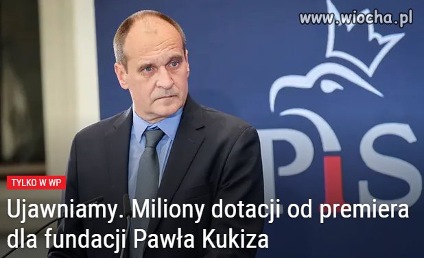 A wiec Kukiz tak całkiem za darmo się nie sprzedał