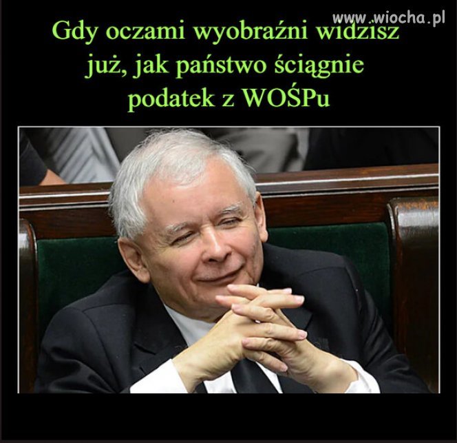 Nareszcie PiS coś będzie miał z tego co Polacy dadzą na WOSP!